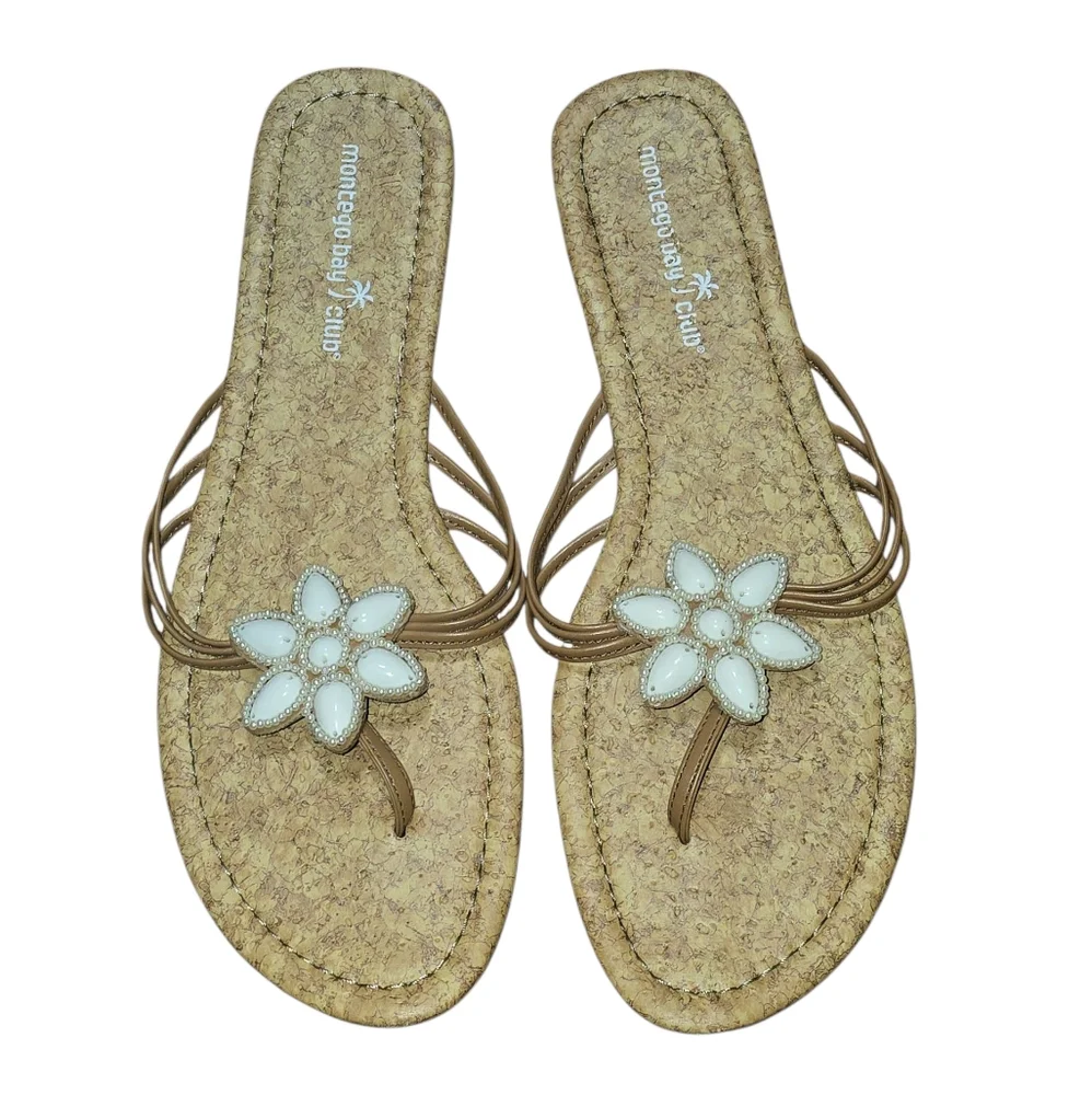 Womens Flip Flops Size 11/12 - Picture 2 of 6